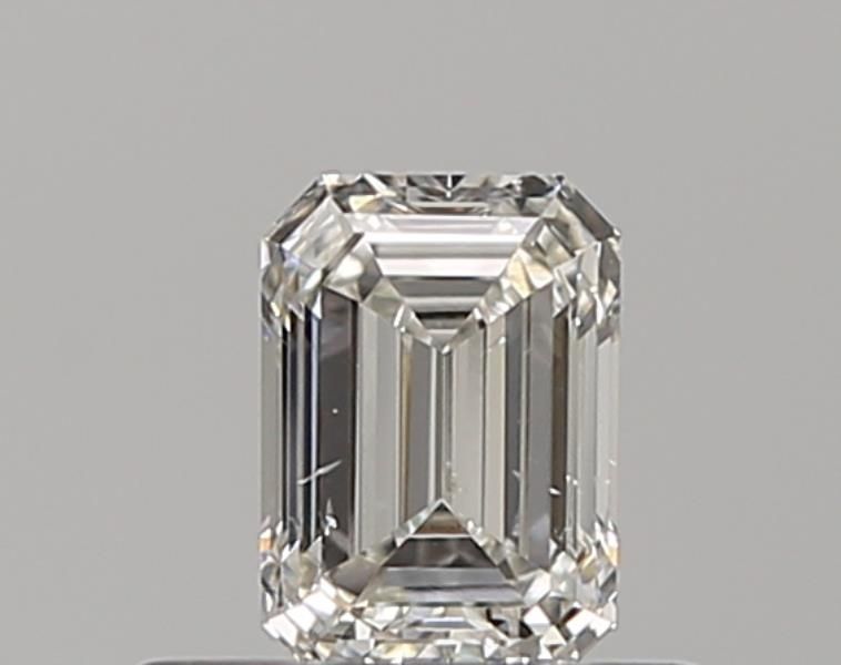 Diamant Émeraude 0.40 ct - Couleur H - Pureté SI1