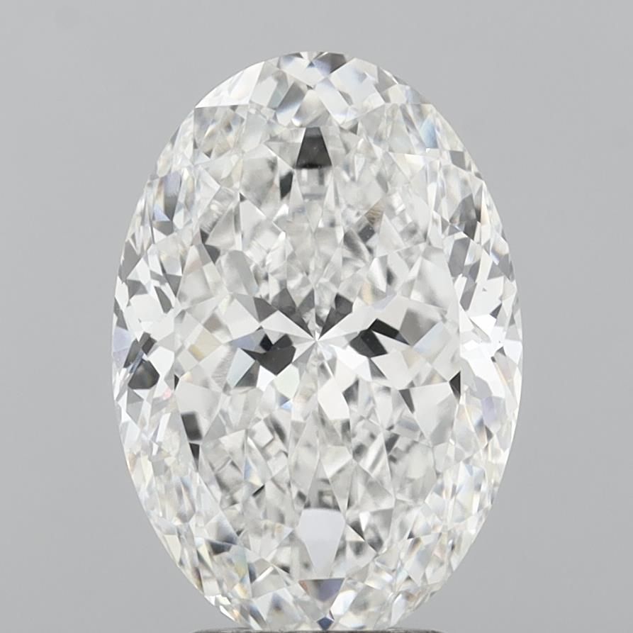 4.01 ct. oval Lab Grown Diamond front image