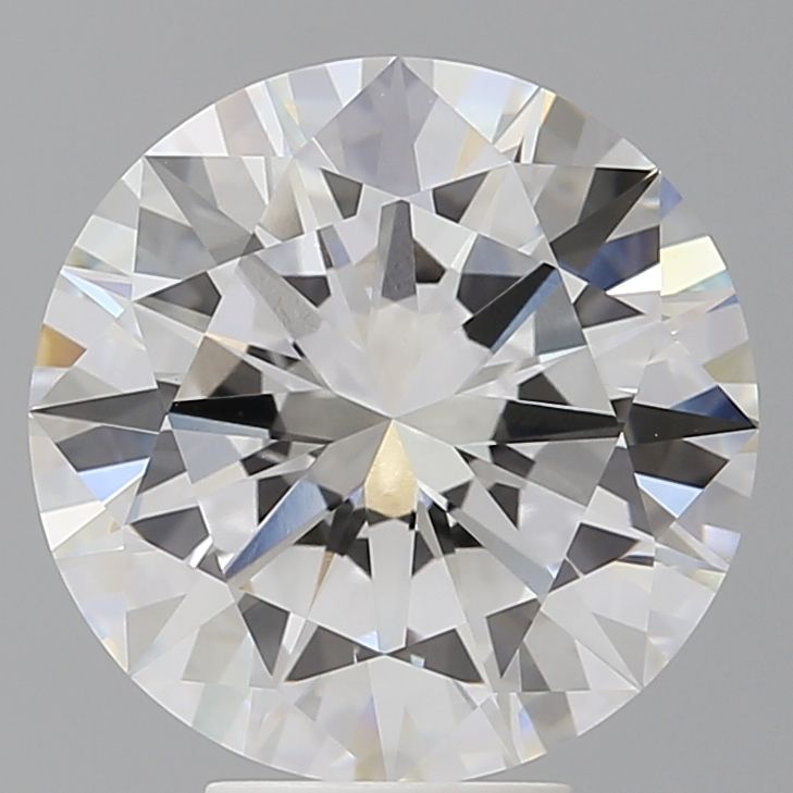 5.95 ct. round Lab Grown Diamond front image