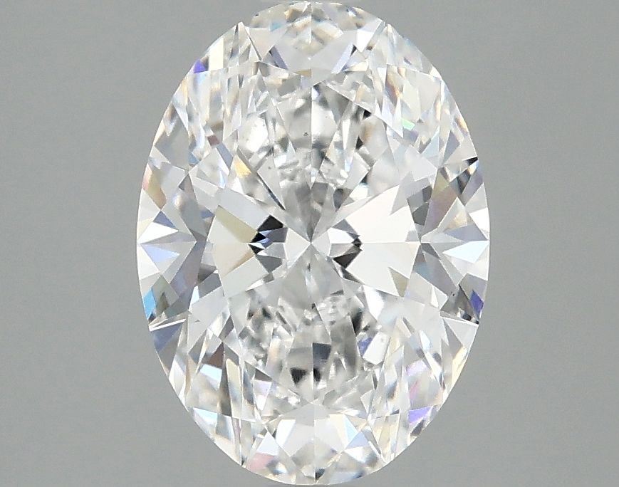 2.10 ct. oval Lab Grown Diamond front image