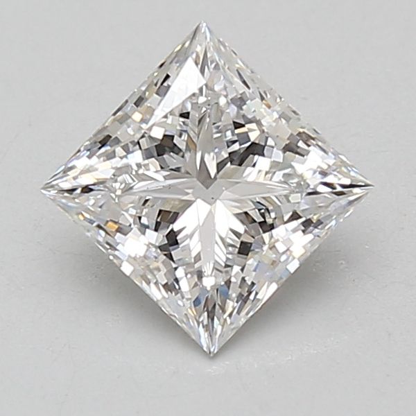 1.28 ct lab-grown Princess Diamond