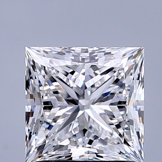 1.35 ct. princess Lab Grown Diamond front image