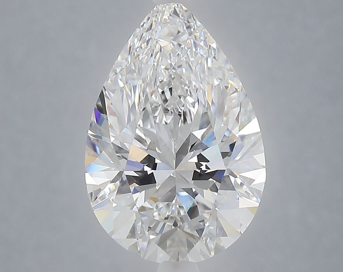 4.06 ct. pear Lab Grown Diamond front image