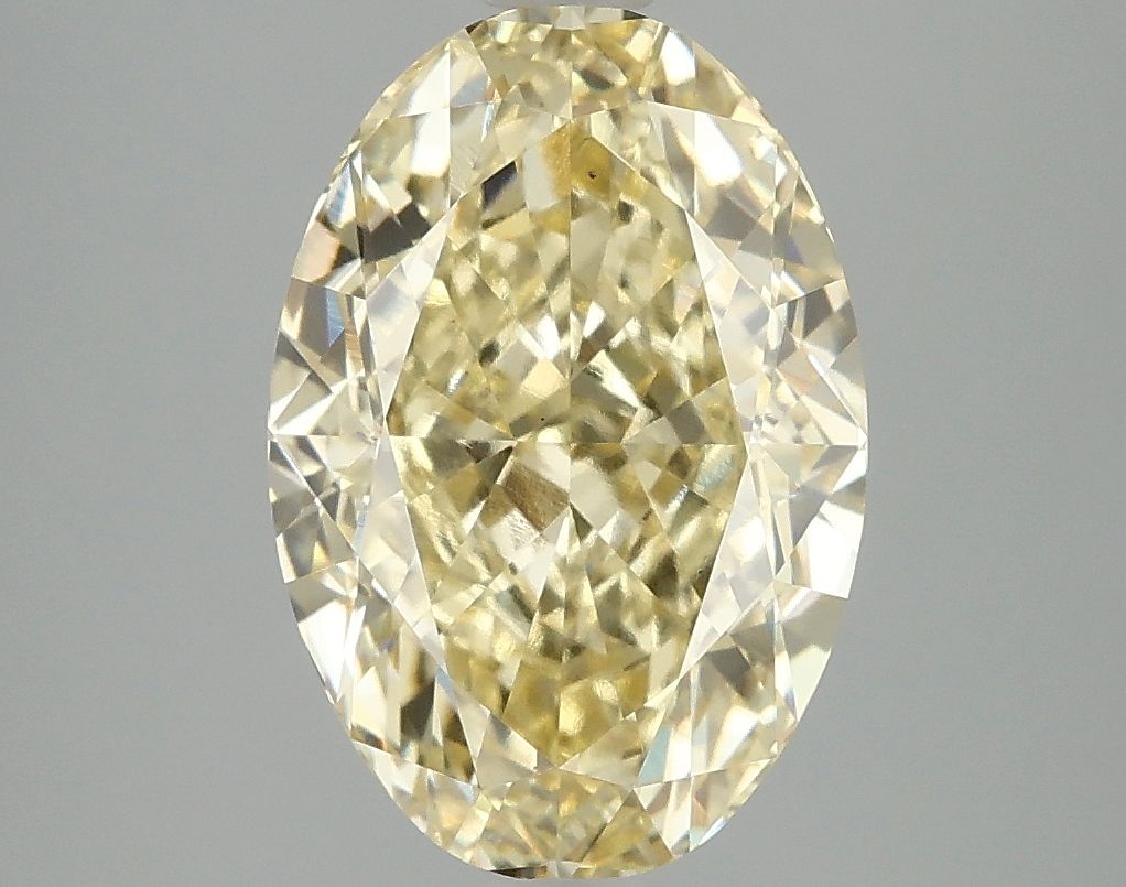 4.10 ct. oval Lab Grown Diamond front image