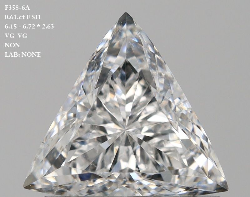 0.61 ct Triangular Diamond
