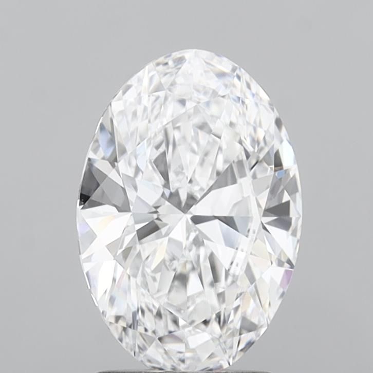 2.01 ct. oval Lab Grown Diamond front image