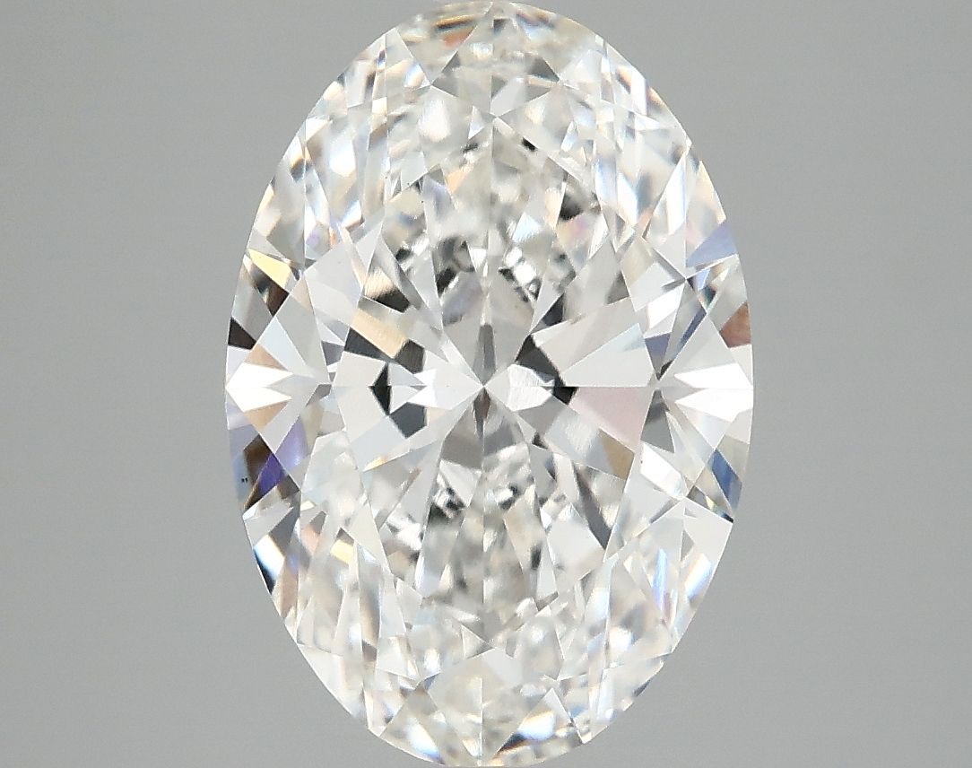4.08 ct. oval Lab Grown Diamond front image