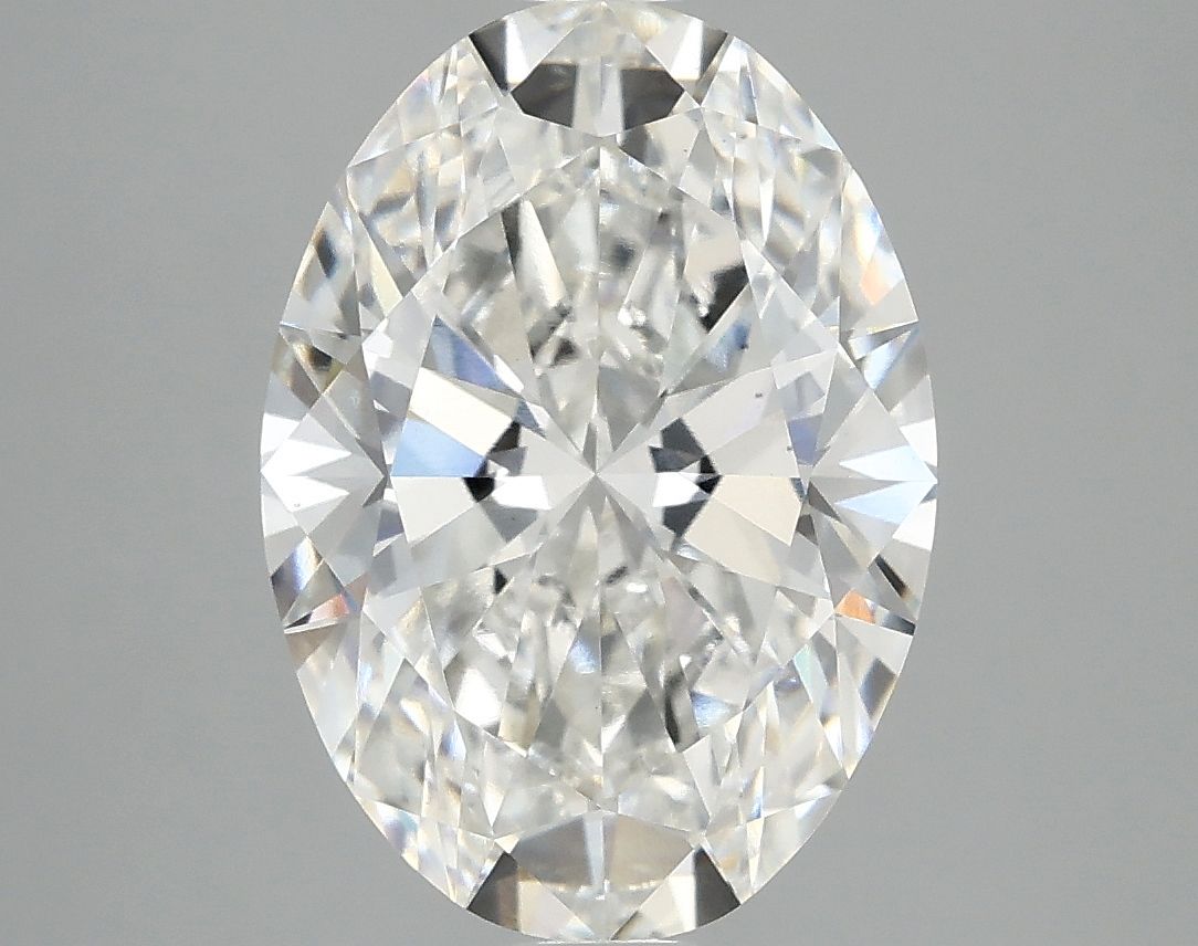 3.91 ct. oval Lab Grown Diamond front image