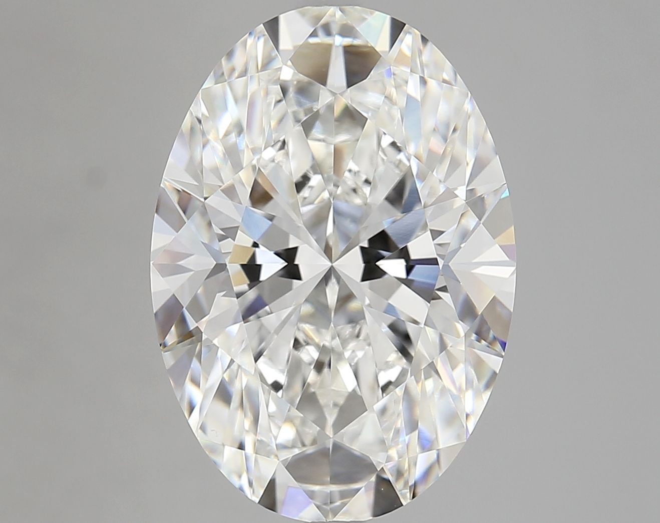 8.03 ct. oval Lab Grown Diamond front image
