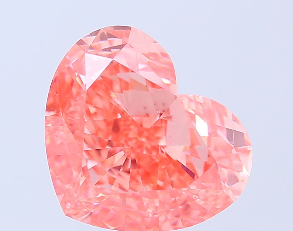 7.05 ct. heart Lab Grown Diamond front image