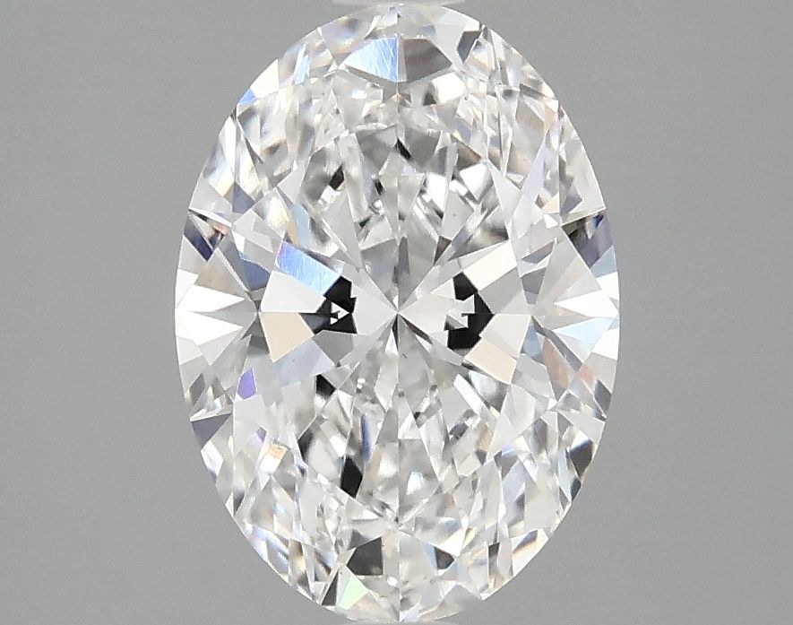 2.10 ct. oval Lab Grown Diamond front image