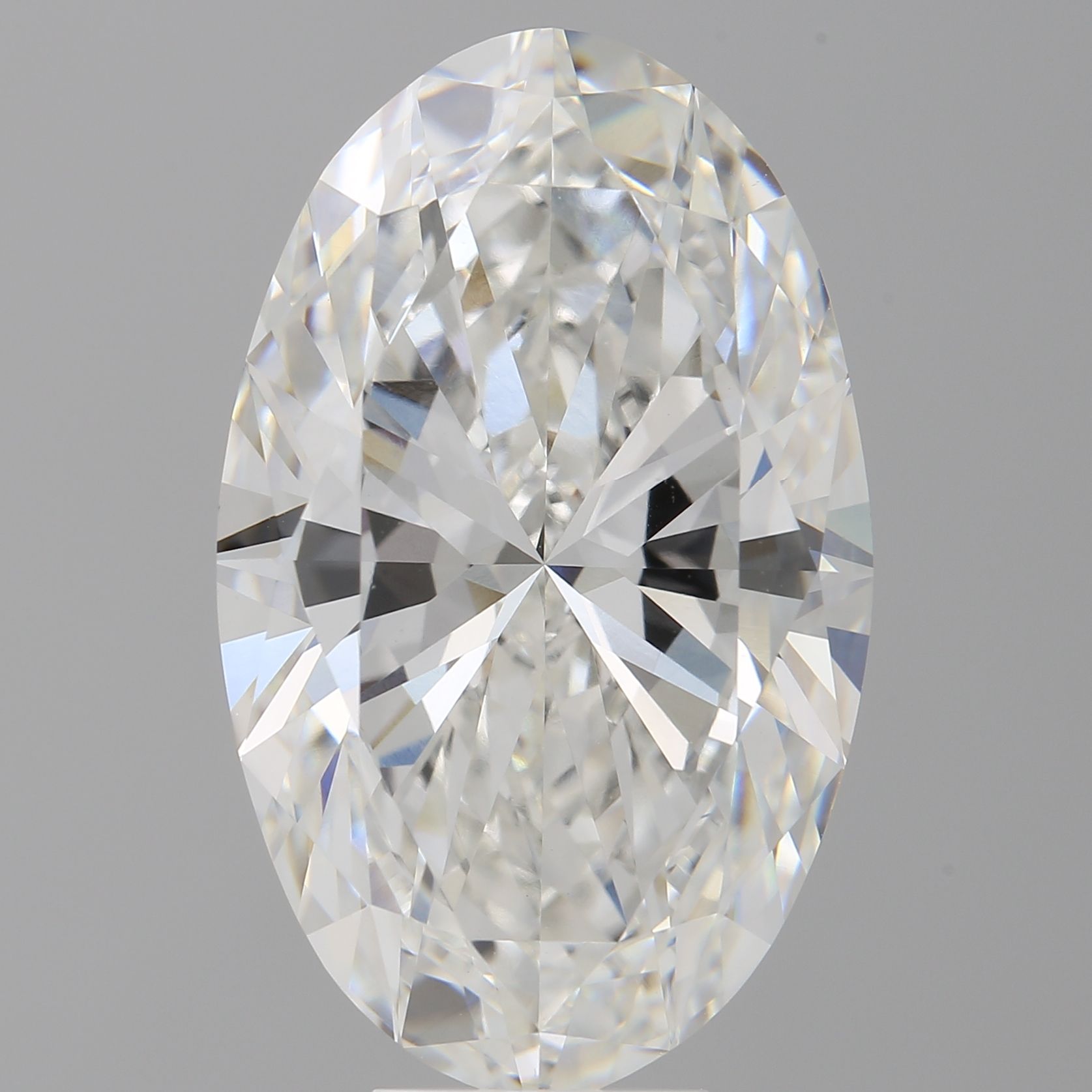 9.53 ct. oval Lab Grown Diamond front image