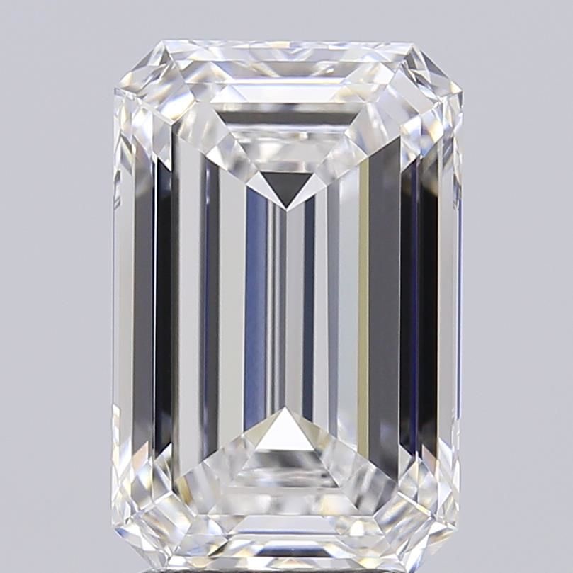 3.54 ct. emerald Lab Grown Diamond front image