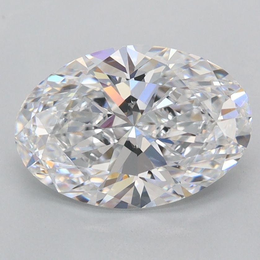 2.12 ct. oval Lab Grown Diamond front image