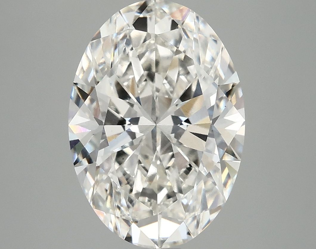 4.08 ct. oval Lab Grown Diamond front image