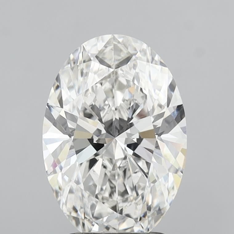 2.54 ct. oval Lab Grown Diamond front image