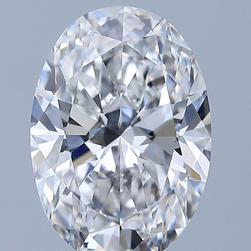 2.07 ct. oval Lab Grown Diamond front image