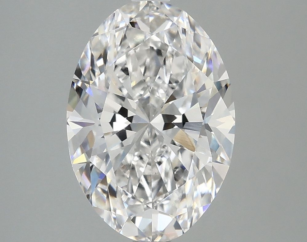 3.02 ct. oval Lab Grown Diamond front image