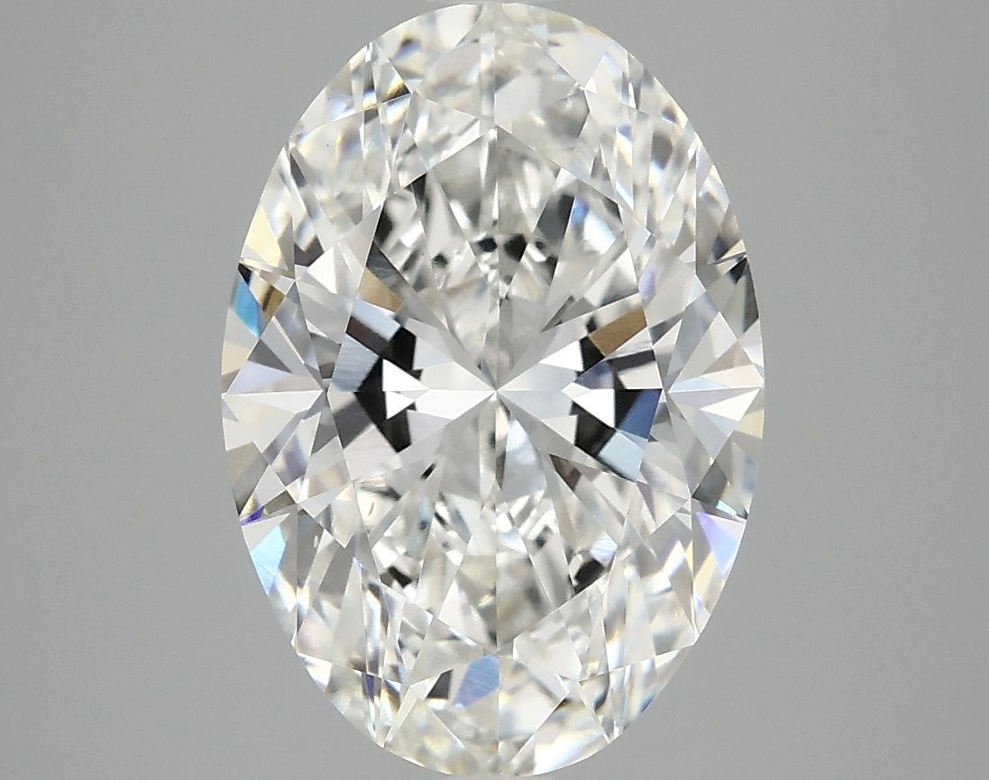 4.02 ct. oval Lab Grown Diamond front image