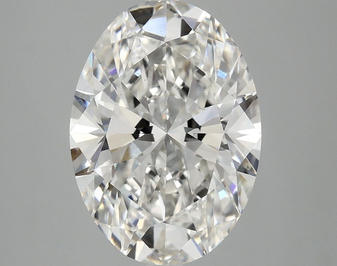 4.10 ct. oval Lab Grown Diamond front image