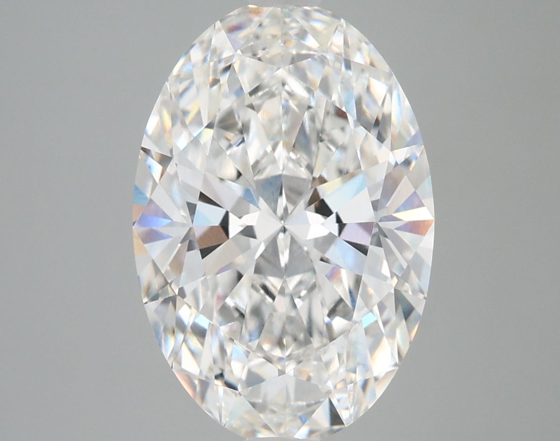 4.24 ct. oval Lab Grown Diamond front image