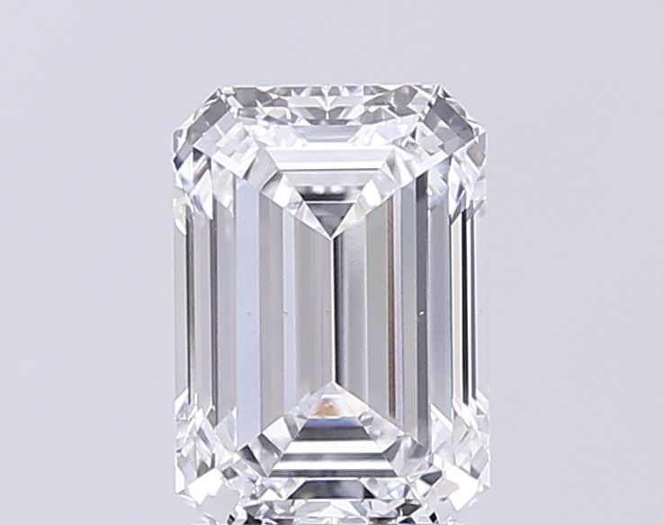 2.56 ct. emerald Lab Grown Diamond front image