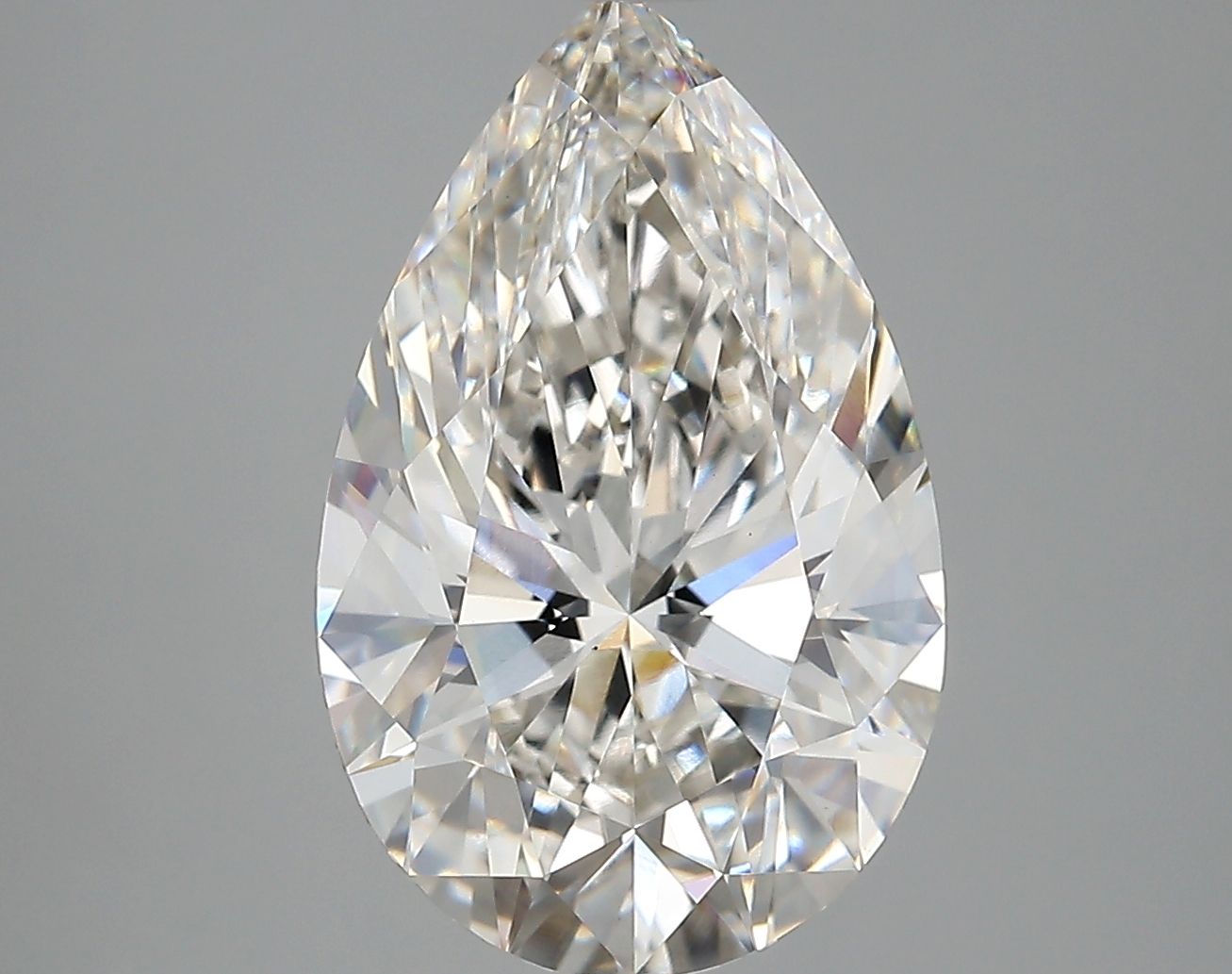5.12 ct. pear Lab Grown Diamond front image
