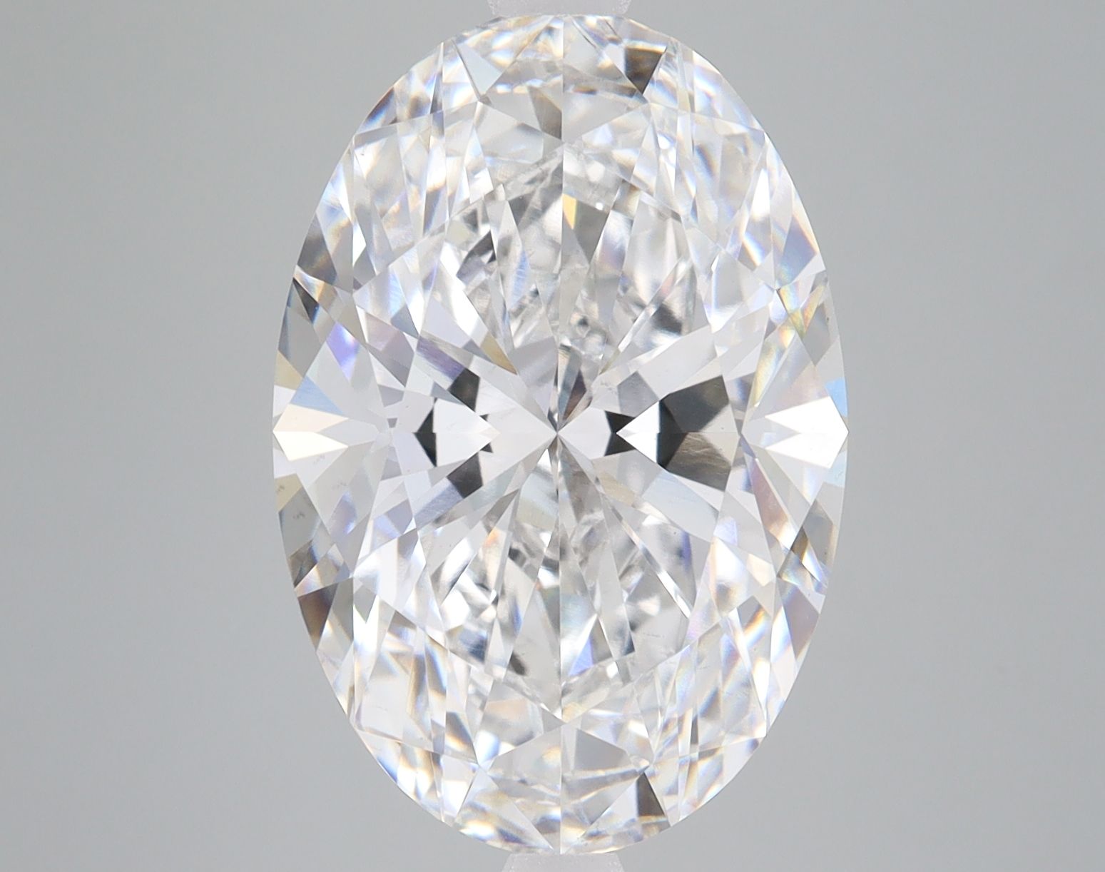8.01 ct. oval Lab Grown Diamond front image