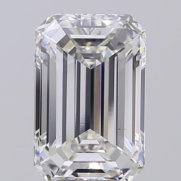 3.02 ct. emerald Lab Grown Diamond front image