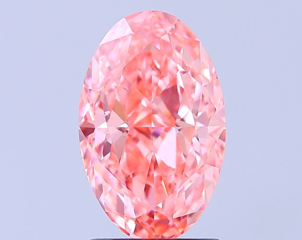 2.57 ct. oval Lab Grown Diamond front image
