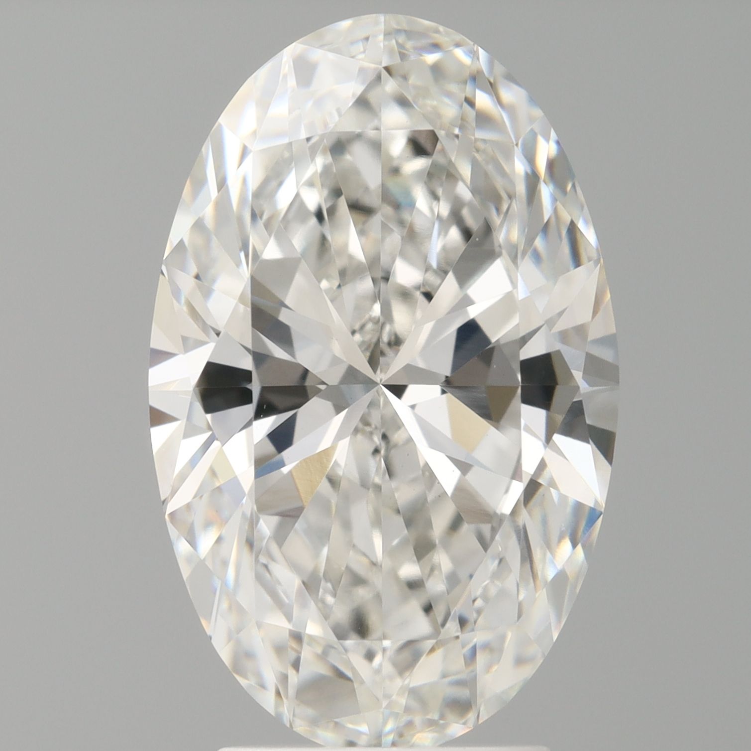 3.60 ct. oval Lab Grown Diamond front image