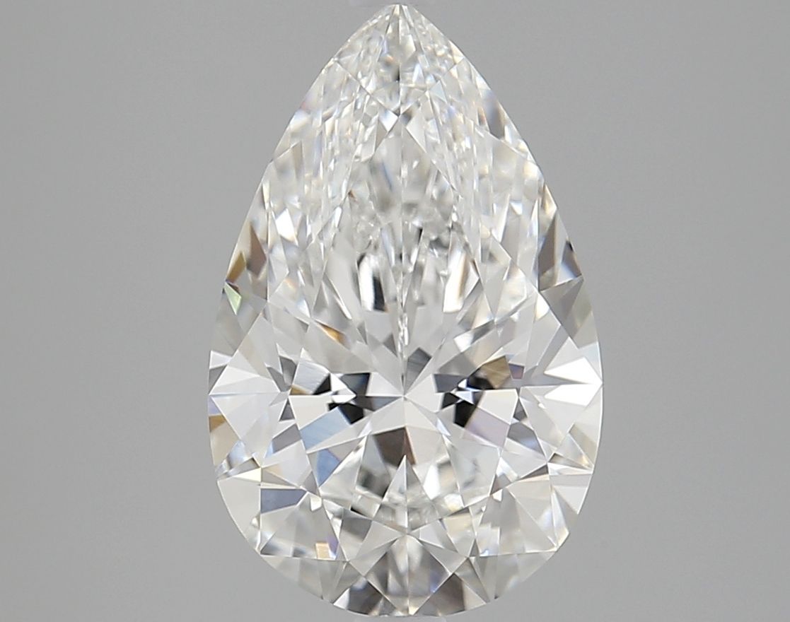 3.71 ct. pear Lab Grown Diamond front image
