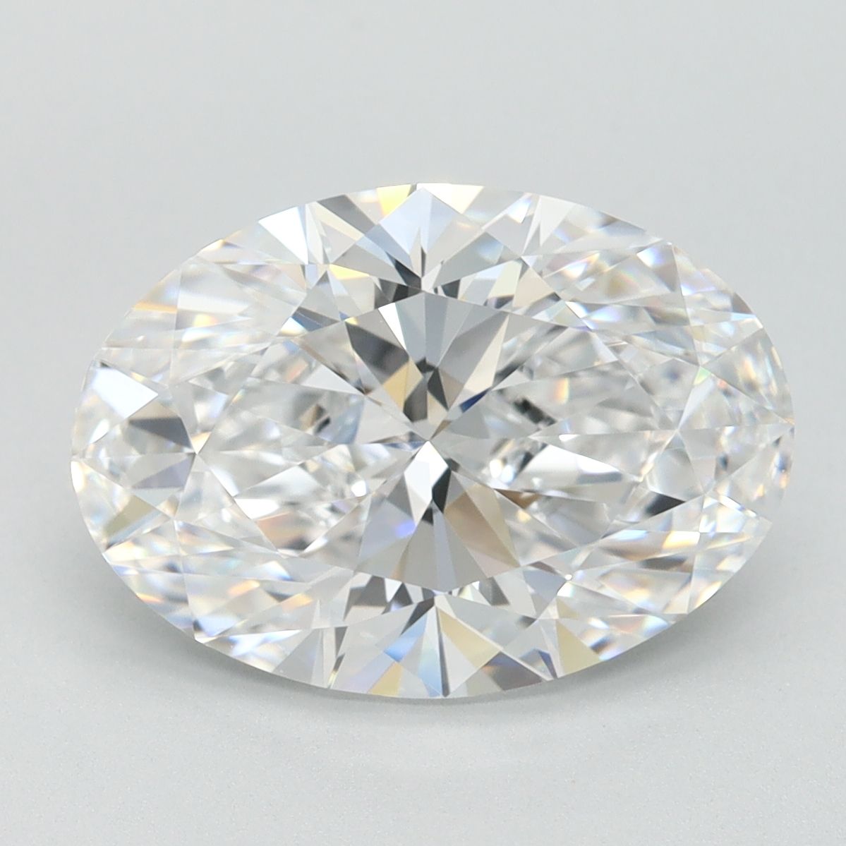 3.50 ct. oval Lab Grown Diamond front image