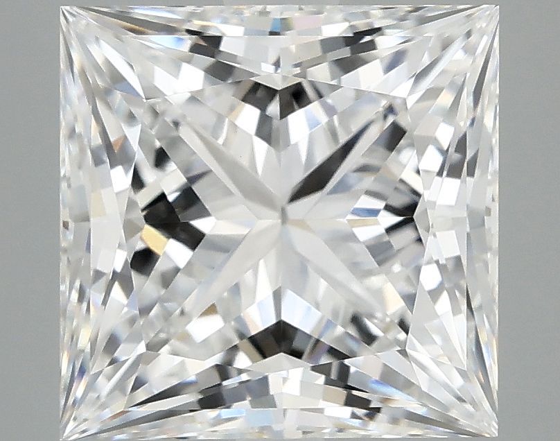 4.02 ct. princess Lab Grown Diamond front image