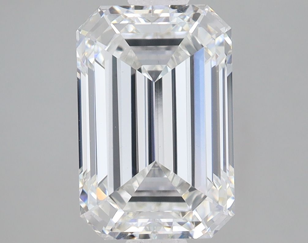 3.54 ct. emerald Lab Grown Diamond front image