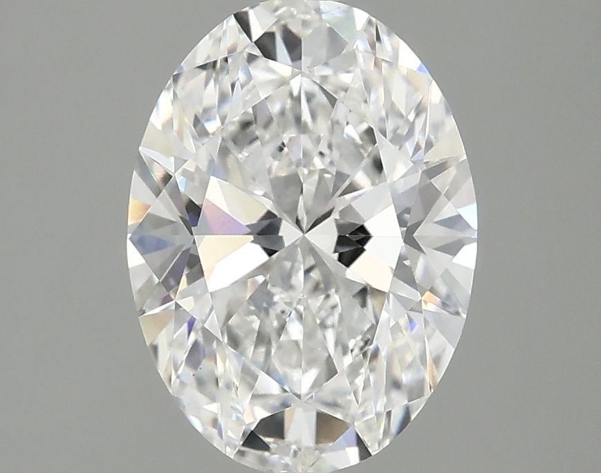 2.06 ct. oval Lab Grown Diamond front image