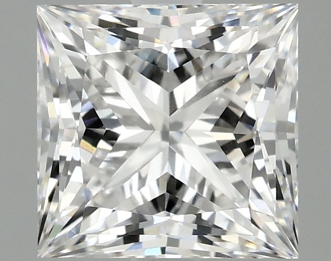 2.10 ct. princess Lab Grown Diamond front image