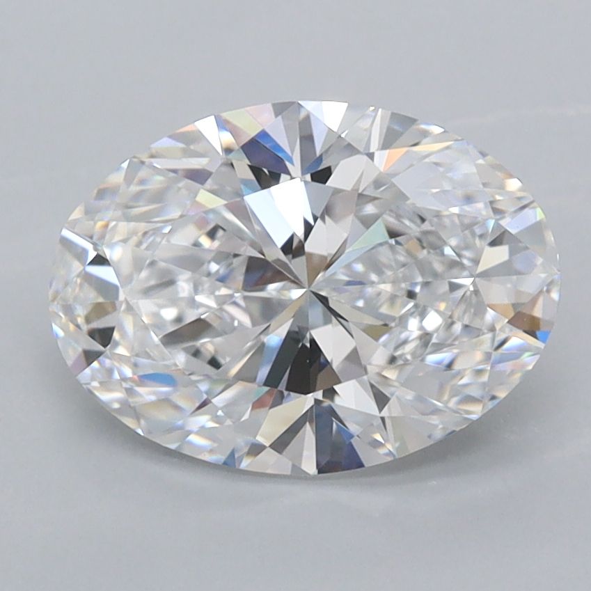 2.07 ct. oval Lab Grown Diamond front image