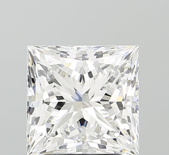 3.37 ct. princess Lab Grown Diamond front image