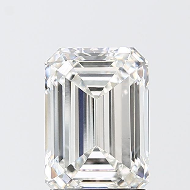 2.10 ct. emerald Lab Grown Diamond front image