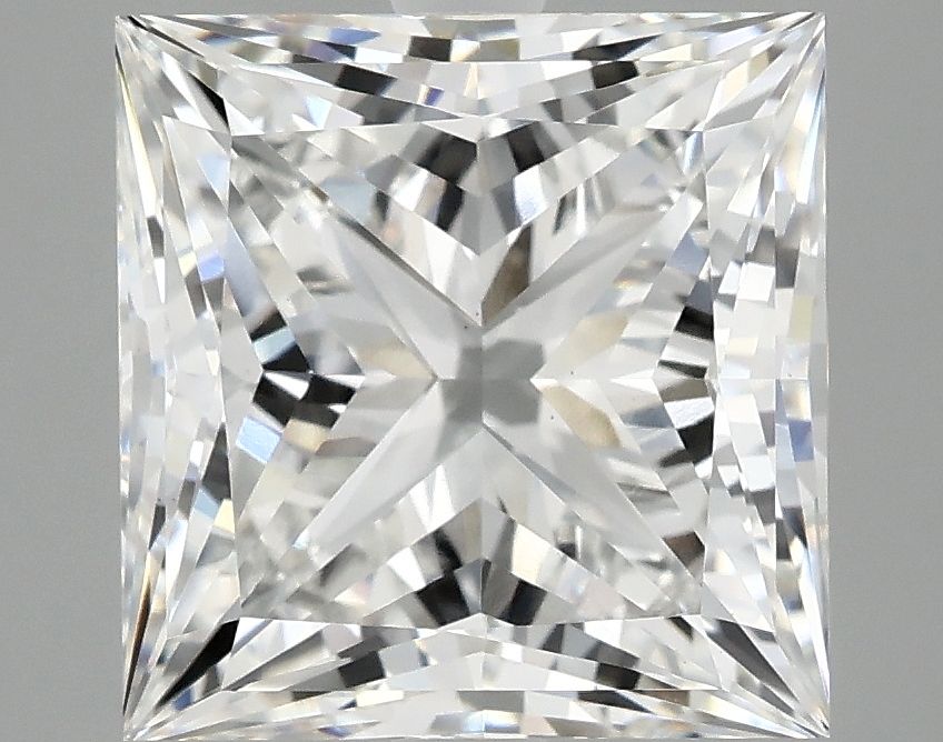 4.58 ct. princess Lab Grown Diamond front image