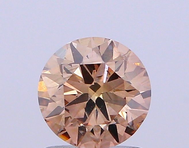 1 Carat Round Diamond Fancy Brown SI1