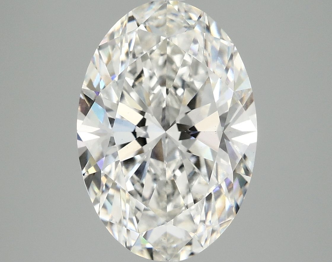 4.09 ct. oval Lab Grown Diamond front image