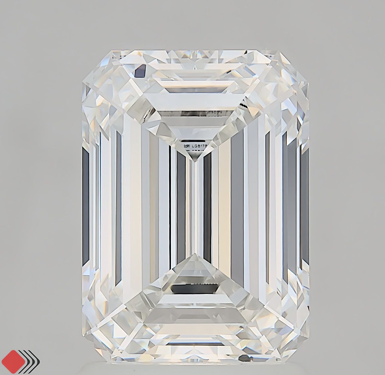2.05 ct. emerald Lab Grown Diamond front image