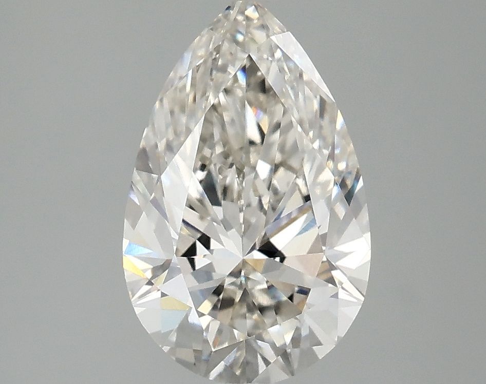 2.10 ct. pear Lab Grown Diamond front image