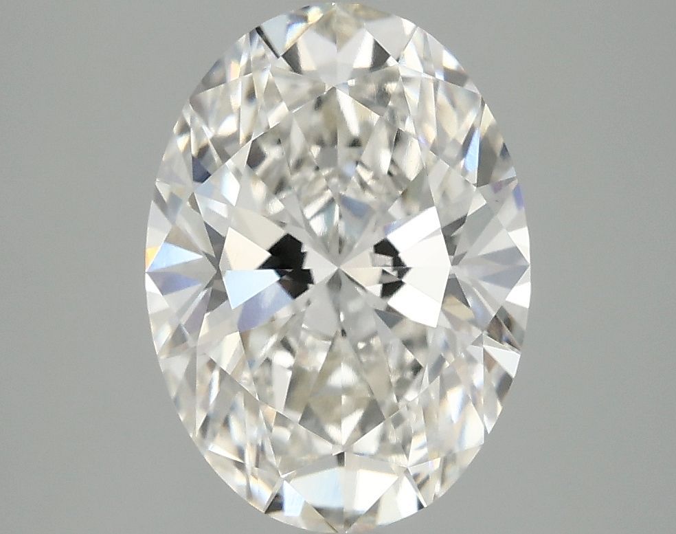 3.10 ct. oval Lab Grown Diamond front image