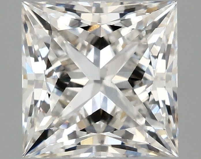 2.10 ct. princess Lab Grown Diamond front image