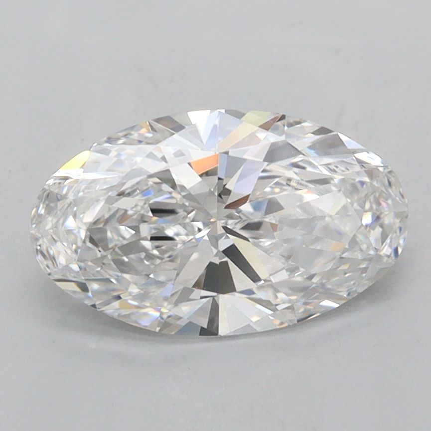 1.42 ct. oval Lab Grown Diamond front image