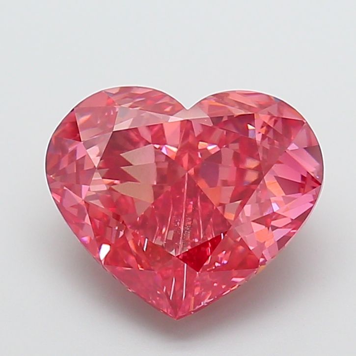 8.07 ct. heart Lab Grown Diamond front image