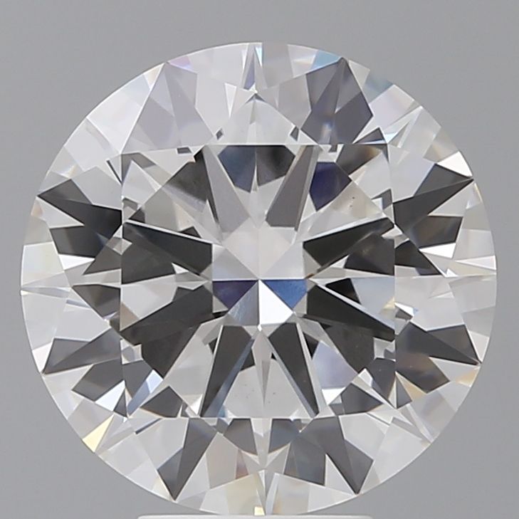 6.02 ct. round Lab Grown Diamond front image